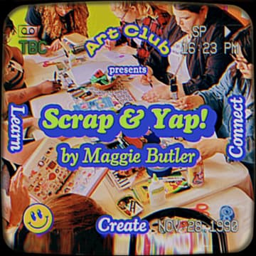 Cover Image for ✂️ Scrap & Yap! — Greeting Cards Edition with Maggie