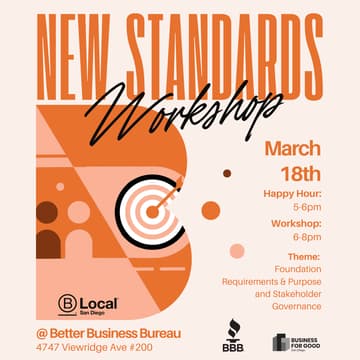 Cover Image for New Standards Workshop