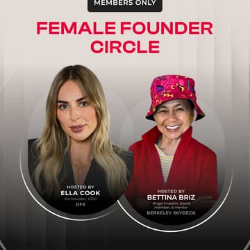 Cover Image for Female Founder Circle (Members Only)