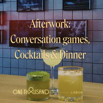 Cover Image for SUMMER EDITION: Afterwork Conversation Games, Cocktails & Dinner