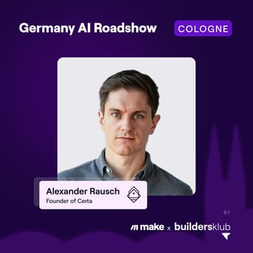 Cover Image for AI Agents After Hours Cologne by buildersklub x Make - German AI Roadshow