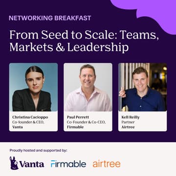 Cover Image for From Seed to Scale: Sales, Markets & Leadership