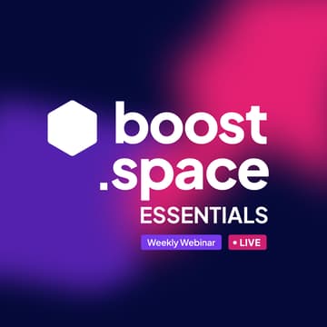 Cover Image for Weekly Boost.space Essentials
