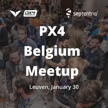 Cover Image for PX4 Community Meetup @ Leuven, Belgium
