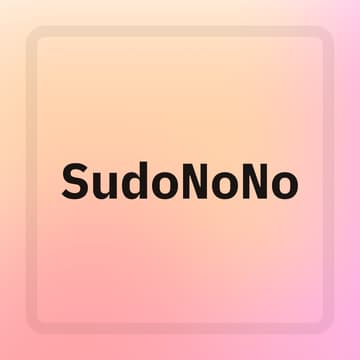 Cover Image for SudoNoNo: Weekly Goalsetting + Sprints