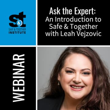 Cover Image for Ask the Expert: An Introduction to Safe & Together with Leah Vejzovic