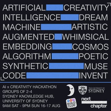 Cover Image for AI x Creativity Hackathon: Engineering a Dream [Sydney]