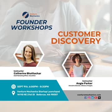 Cover Image for Founder Workshop: "Customer Discovery"
