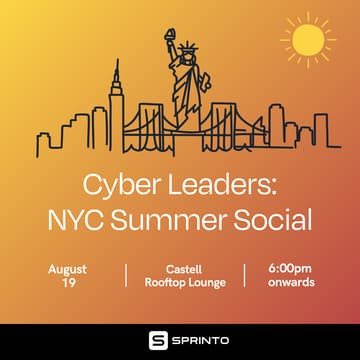 Cover Image for Cyber Leaders NYC Summer Social by Sprinto