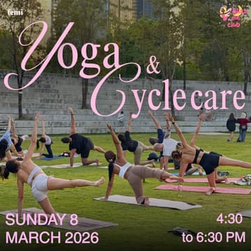 Cover Image for Yoga & Cycle Care 🌸🧘🏻‍♀️