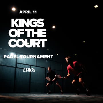 Foto de portada de KINGS OF THE COURT 👑 Men's Padel Tournament (Playtomic 2.5–3.5)