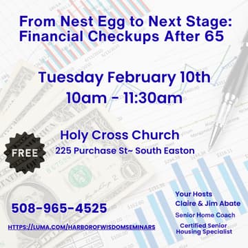 Cover Image for From Nest Egg to Next Stage: Financial Checkups After 65