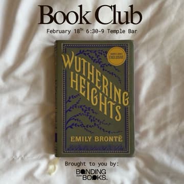 Cover Image for Book Club: Wuthering Heights by Emily Brontë