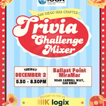Cover Image for SD ISSA - San Diego Cyber Mixer Trivia Challenge!
