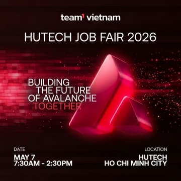 Cover Image for Meet Team1 Vietnam at HUTECH Job Fair 2026