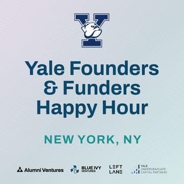 Cover Image for YPitch: Yale Founders & Funders Happy Hour