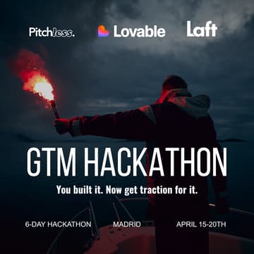 Cover Image for Go-To-Market Hackathon | build traction, not products