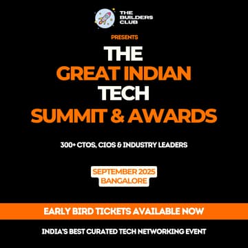 Cover Image for The Great Indian Tech Summit & Awards 2025