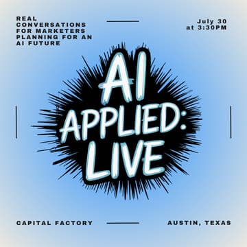 Cover Image for AI Applied: Live