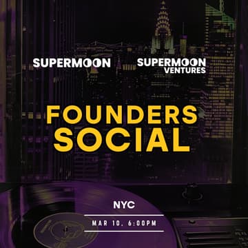 Cover Image for Founders Social  | Supermoon | NYC