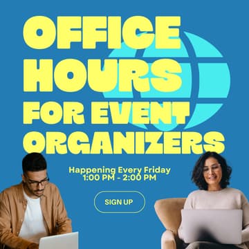 Cover Image for SDCW Office Hours for Event Organizers