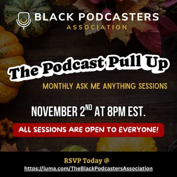 Cover Image for The Podcast Pull Up Ask Me Anything Session - November 2026