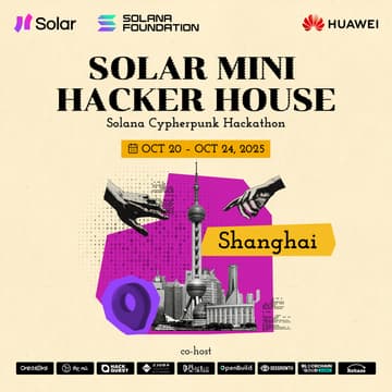 Cover Image for Solar mini Hacker House x Creators x The Mu · 上海