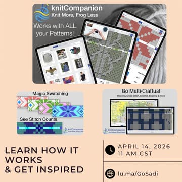 Cover Image for Meet Knit Companion (not just for knitters!)