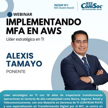 Cover Image for Implementando MFA en AWS