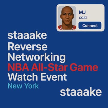 Cover Image for Reverse Network NBA All Star Game Watch Event, AI/Tech & Basketball