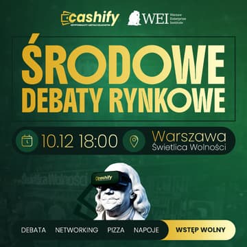 Cover Image for Środowe Debaty Rynkowe #3 Warszawa 10.12