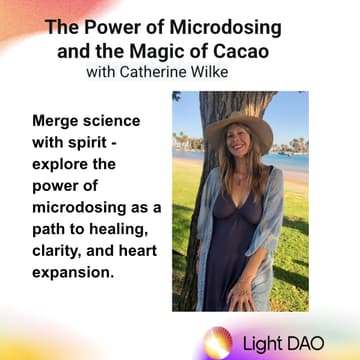 Cover Image for Wellness Gathering: The Power of Microdosing and the Magic of Cacao with Catherine Wilke (LA)