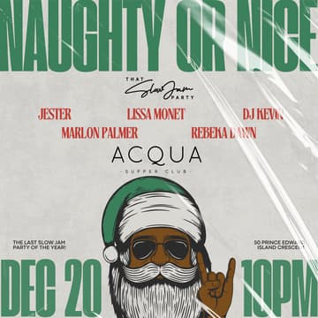 Cover Image for THAT SLOW JAM PARTY: NAUGHTY OR NICE - DEC 20TH