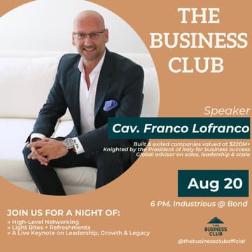 Cover Image for The Business Club Event