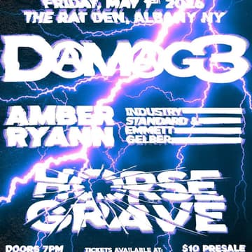 Cover Image for DAMAG3 in Albany!