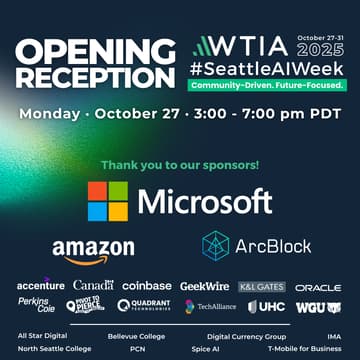 Cover Image for #SeattleAIWeek Opening Reception