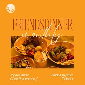 Cover Image for Joosy Gastro - Friends Dinner Monthly