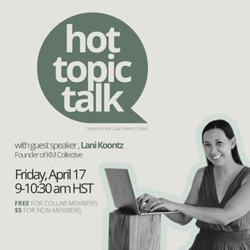 Cover Image for Hot Topic Talk with Lani Koontz