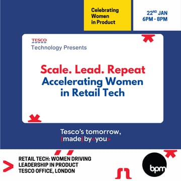 Cover Image for Tesco x BPM: Accelerating Women in Retail Tech