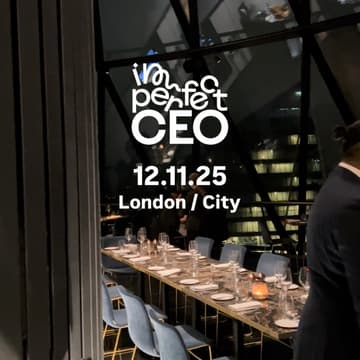 Cover Image for Imperfect CEO Speakeasy No3 | London / Level-Up Experience