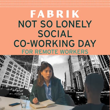 Cover Image for Not So Lonely Social Co-Working Day