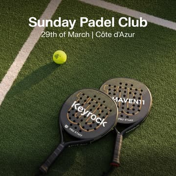 Cover Image for Sunday Padel Club with Keyrock and Maven 11