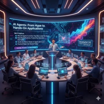 Cover Image for AI Agents: From Hype to Hands-On Applications