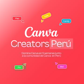 Cover Image for Canva Creators Perú