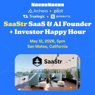 Cover Image for SaaStr SaaS & AI Founder + Investor Happy Hour