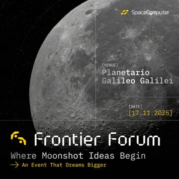 Cover Image for Frontier Forum - Where Moonshot Ideas Take Off