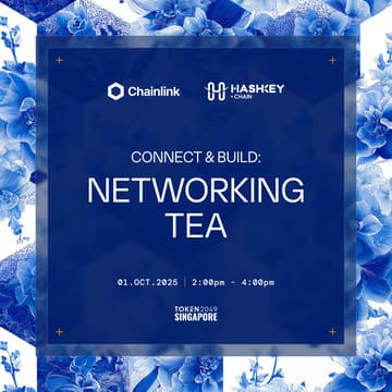 Cover Image for Connect & Build: Chainlink x HashKey Chain Networking Tea
