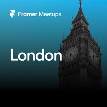 Cover Image for Official Framer Meetup