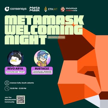 Cover Image for MetaMask Welcoming Night x ETH Jakarta - Indonesia Edition