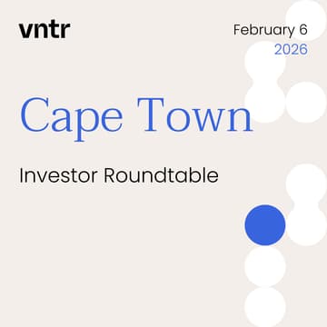 Cover Image for VNTR Investor Roundtable Cape Town